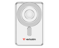 Verbatim Charge 'n' Go 2C Magnetic Wireless Charging 5000mAh Silver - 1484102 - zdjęcie 2